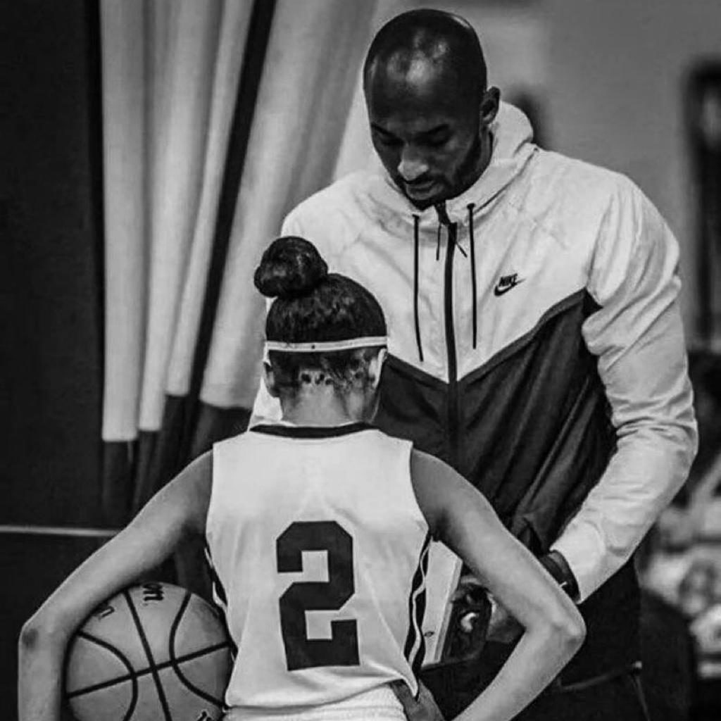 Kobe and his daughter