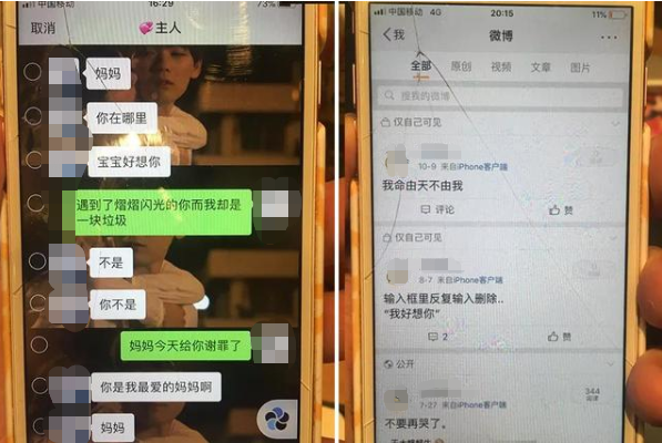 Chat screenshot of Bao Li and Mou Linhan