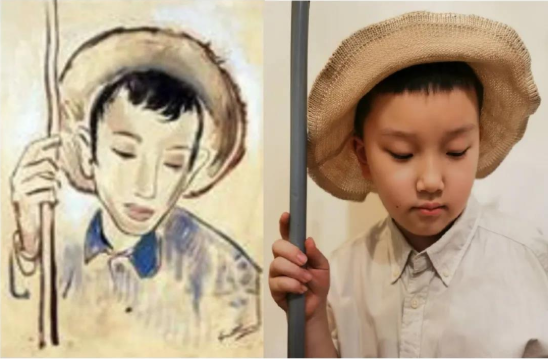Chinese Elementary School Students Cosplay World-famous Paintings