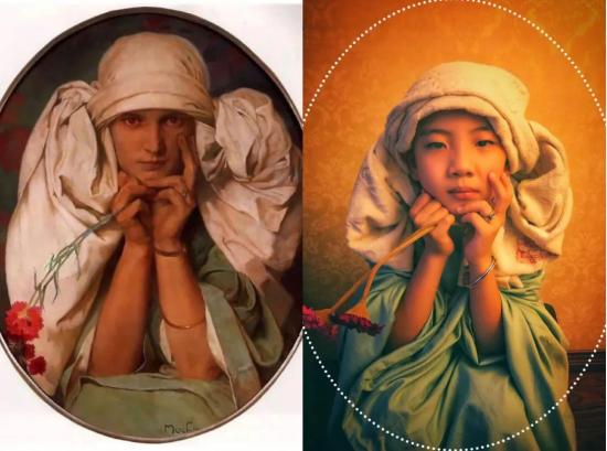Chinese Elementary School Students Cosplay World-famous Paintings