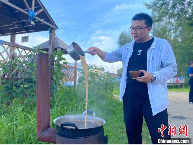 The Most Delicious Mongolian Milk Tea